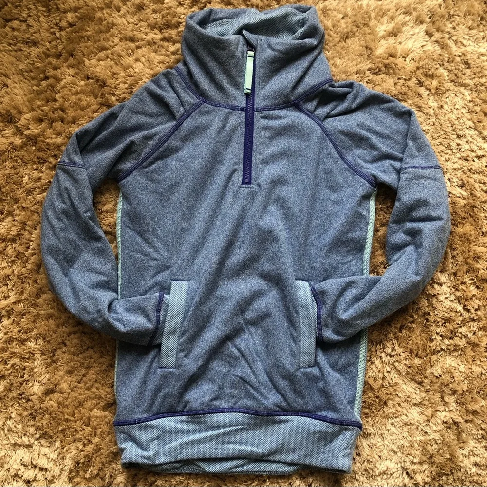 Ivivva 3/4 zip lined jacket - Picture 1 of 4